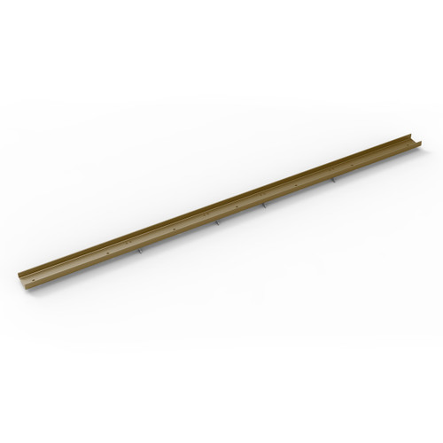 Infinity Drain R 6560 SB 60" Open Ended Tile Insert Frame only in Satin Bronze